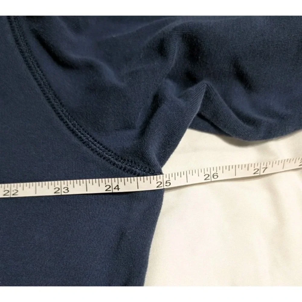 Tommy Bahama 100%‎ Pima Cotton Quarter-Zip Pullover – Navy, Medium